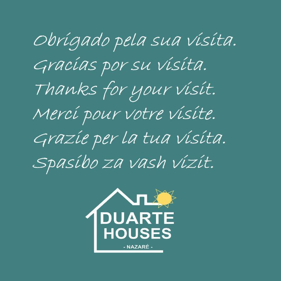 Duarte Houses - Casa T1 - Com Vista Mar Nazaré Dış mekan fotoğraf