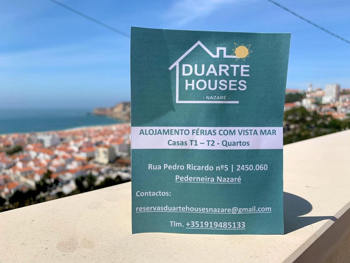 Duarte Houses - Casa T1 - Com Vista Mar Nazaré Dış mekan fotoğraf